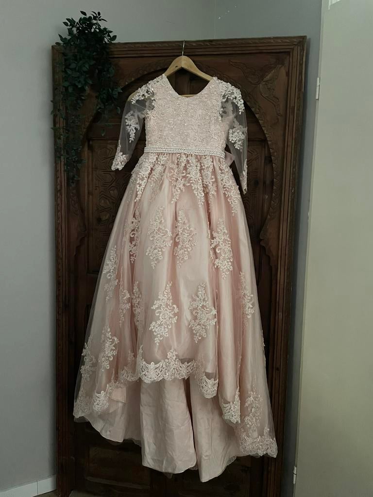 Prachtige meisjes jurk / bruidsmeisje van mini bridal., Kinderen en Baby's, Ophalen of Verzenden, Zo goed als nieuw, Meisje, Jurk of Rok