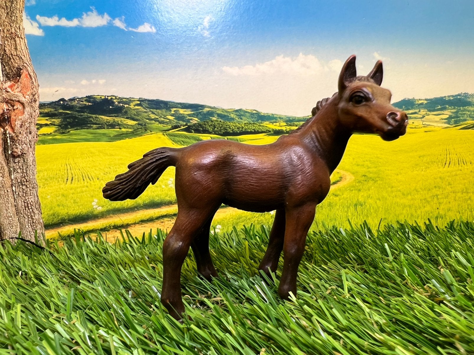 Schleich arabier veulen 13276, Ophalen, Zo goed als nieuw, Paard, Beeldje of Figuurtje
