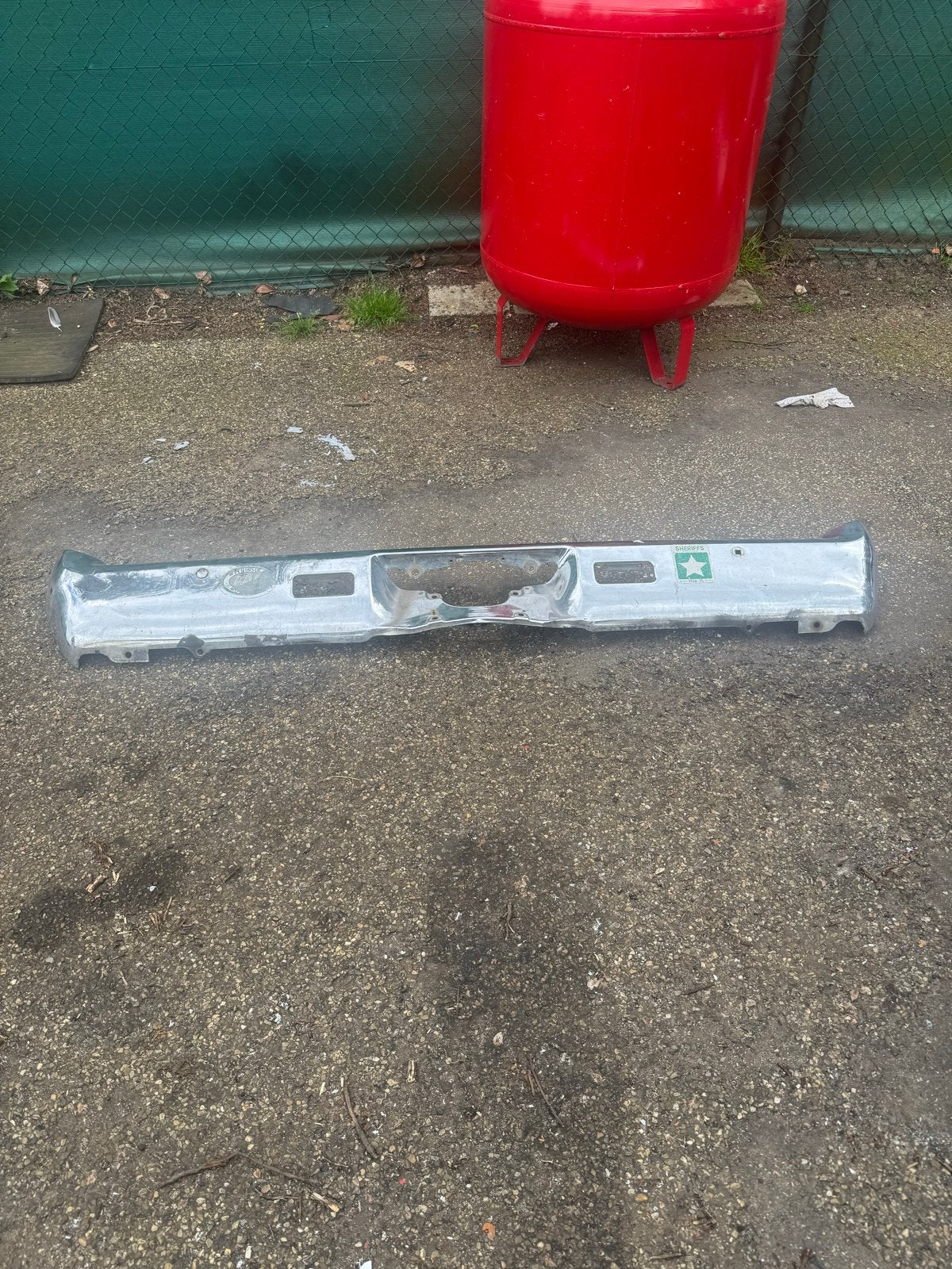 Gebruikte Bumper voor el camino, Ophalen