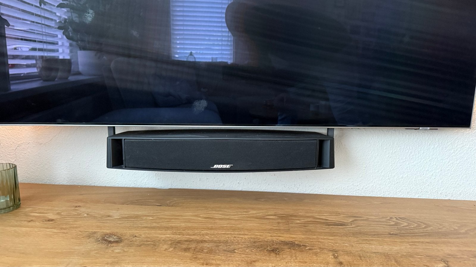 Bose VCS-10 center speaker met VESA tv-beugel, Audio, Tv en Foto, Gebruikt, Ophalen of Verzenden, 60 tot 120 watt, Bose