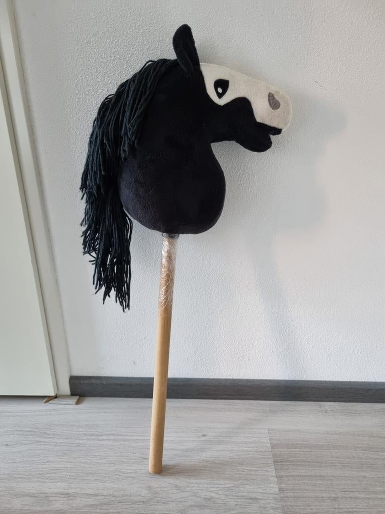 Hobby Horse Zwart met Witte Bles, Ophalen of Verzenden, Jongen of Meisje