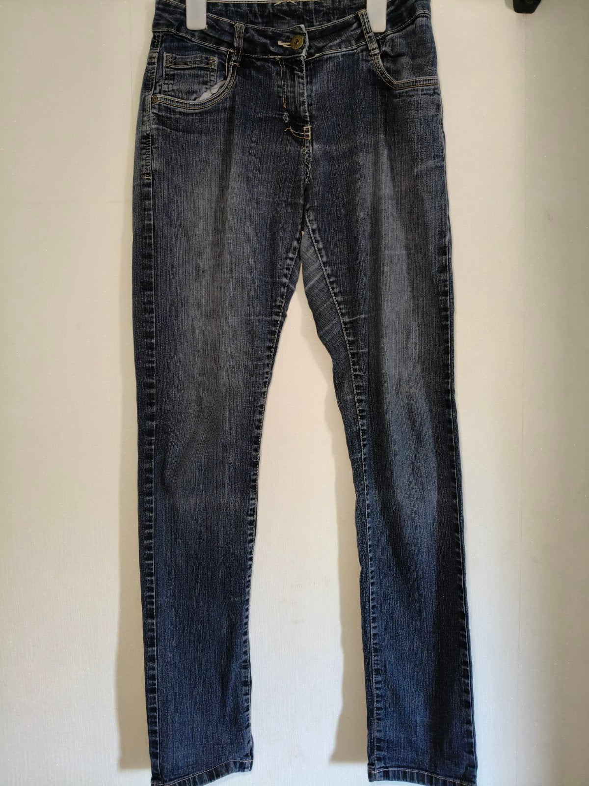 Jeans broek, Kinderen en Baby's, Kinderkleding | Maat 176, Ophalen of Verzenden, Gebruikt, Meisje, Broek