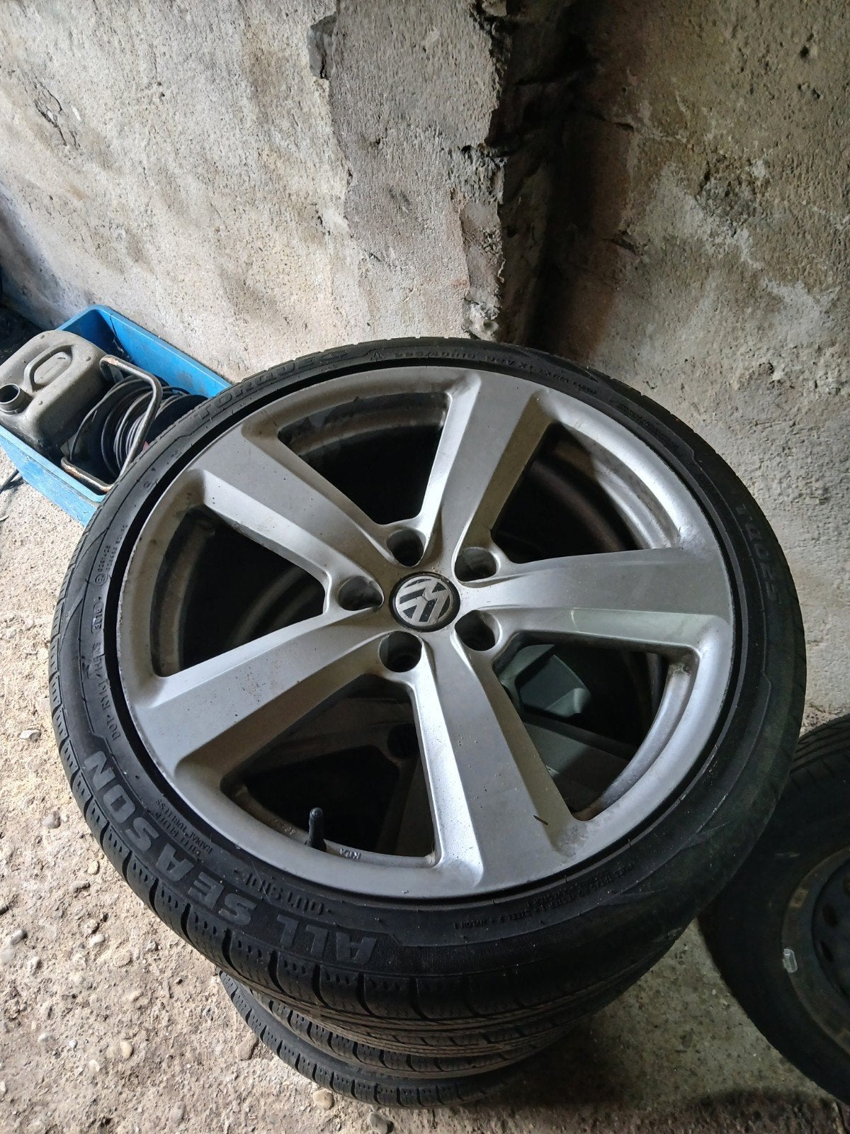 Golf 4 velgen, Ophalen