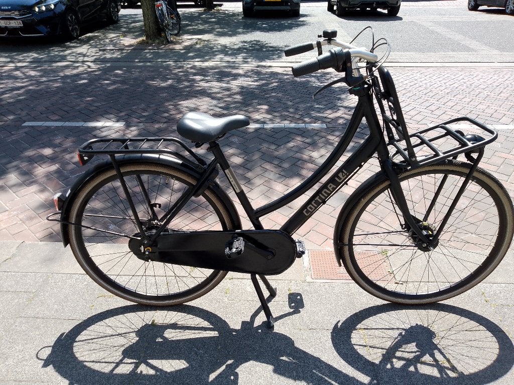 Cortina U4 d50 N7 transportfiets damesfiets bijna nieuwstaat, Fietsen en Brommers, Fietsen | Dames | Damesfietsen, Gebruikt, -