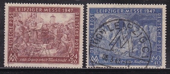 357 – Geallieerde Bezetting gemeenschapelijke uitgave michel, Verzenden, Overige periodes, Gestempeld