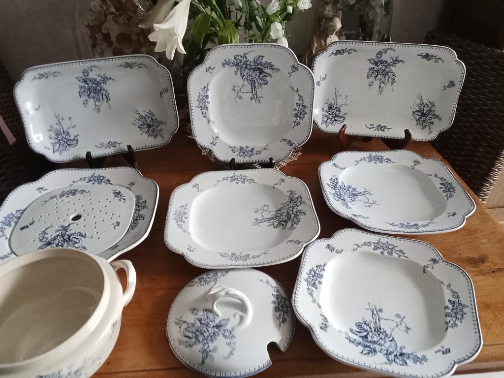 te koop serviesdelen MEIBLOEM van REGOUT, Ophalen of Verzenden