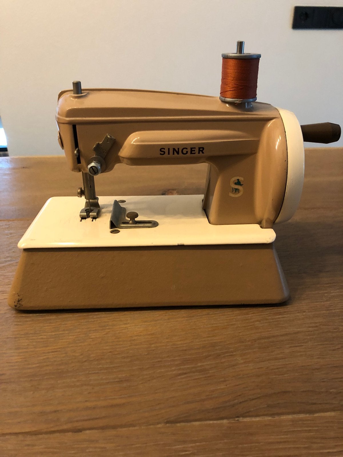 Singer Naaimachientje., Antiek en Kunst, Antiek | Naaimachines, Ophalen