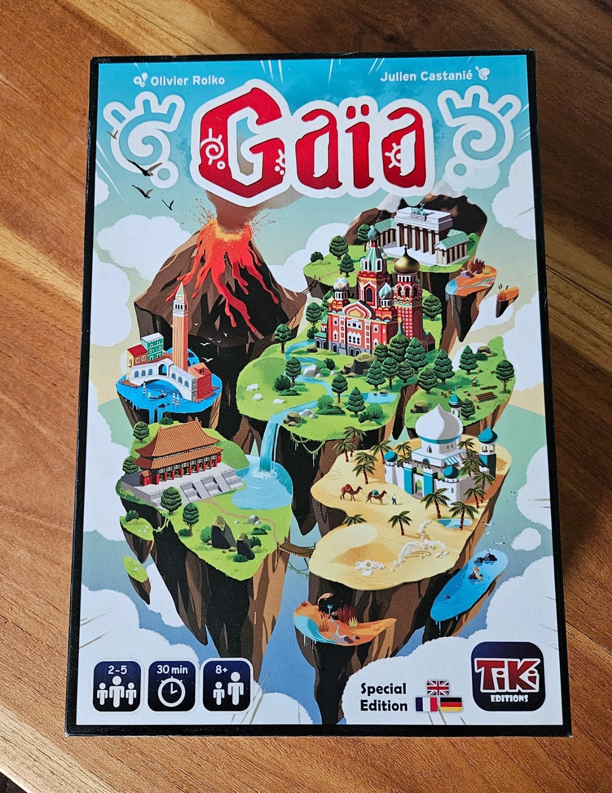 Gaia Bordspel - Special Edition, Vijf spelers of meer, Ophalen, Zo goed als nieuw, TiKi editions