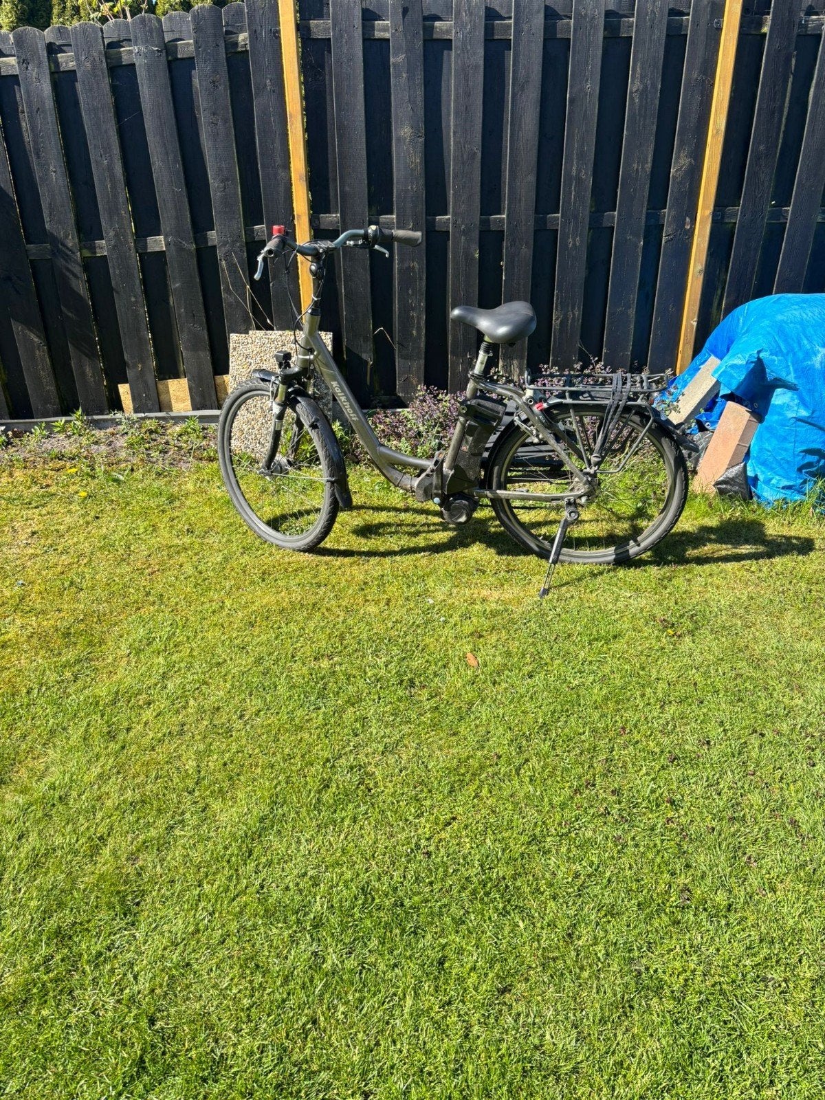 kalkhoff elektrische fiets met werk, Fietsen en Brommers, Elektrische fietsen, Ophalen, Gebruikt, Overige merken