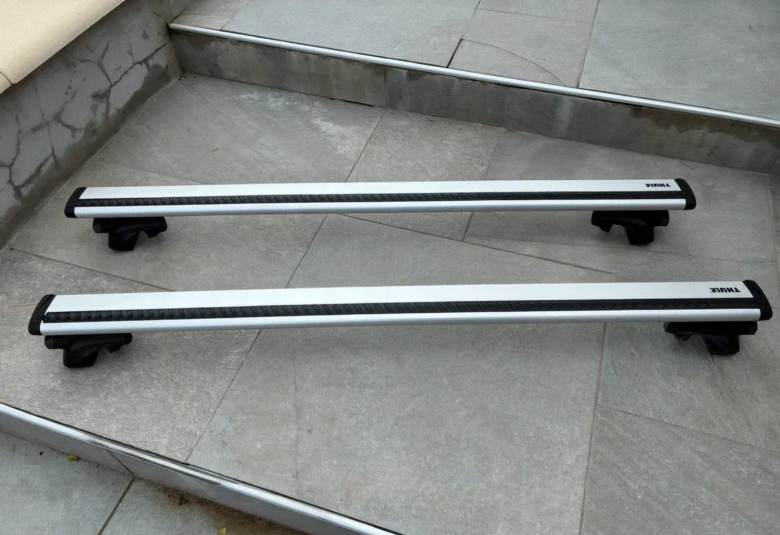 Thule WingBar incl. Rapid System 757 voetsysteem, Ophalen of Verzenden