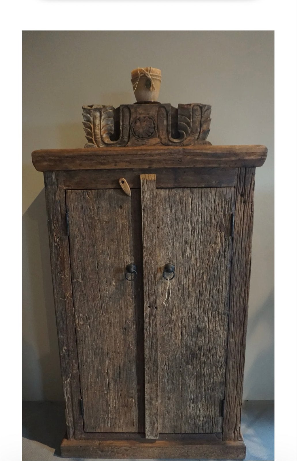 Kast Truckwood H120 x B75 x D34 cm, Ophalen, Gebruikt