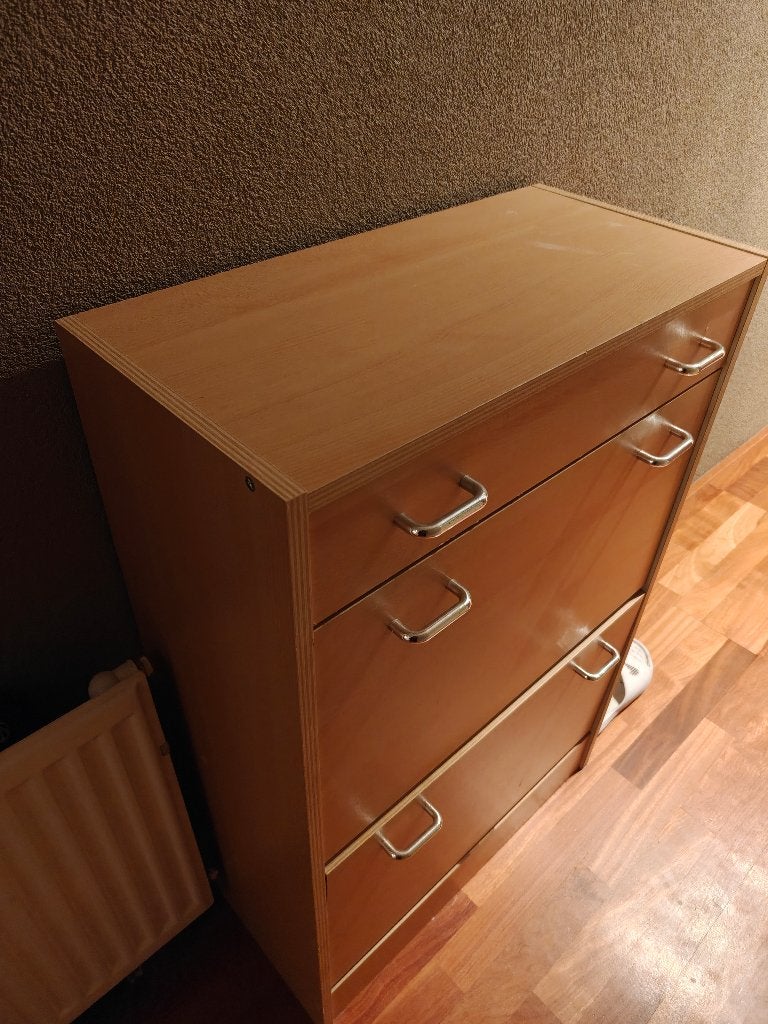 Shoe cabinet for sale, Ophalen, Gebruikt, Wooden shoe cabinet