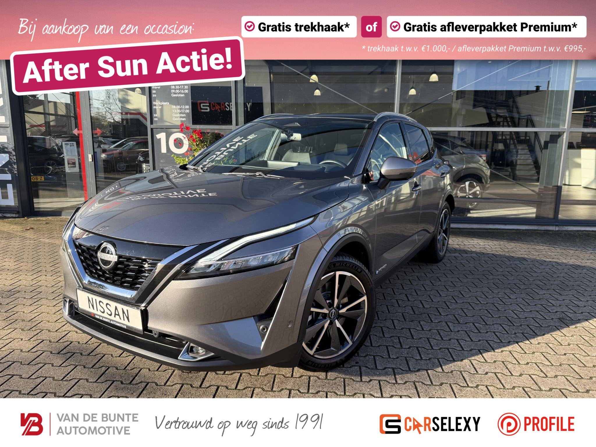 Nissan Qashqai 1.5 e-Power Tekna *Panorama*, Auto's, 12 maanden, 1497 cc, Gebruikt, Euro 6