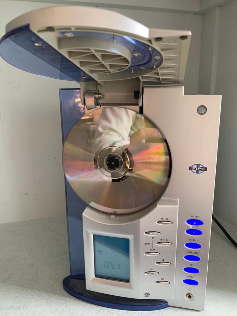 Grundig vintage Cirflexx UMS 4201 CD verticaal Tuner aux etc, Ophalen of Verzenden, Cd-speler, Overige merken
