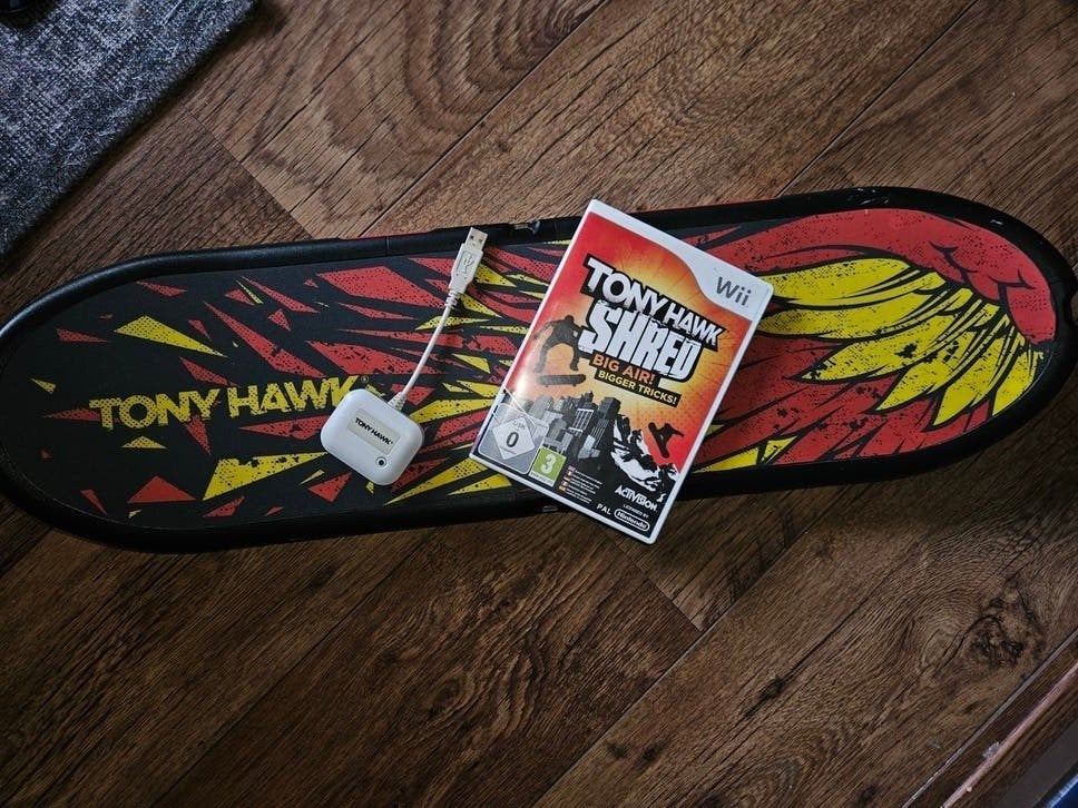Tony Hawk board + game voor Wii, 1 speler, Ophalen of Verzenden, Sport, Vanaf 3 jaar