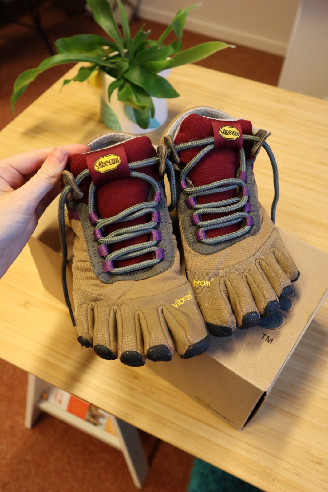 Vibram FiveFingers 38, Kleding | Dames, Schoenen, Gedragen, Wandelschoenen, Bruin, Ophalen of Verzenden