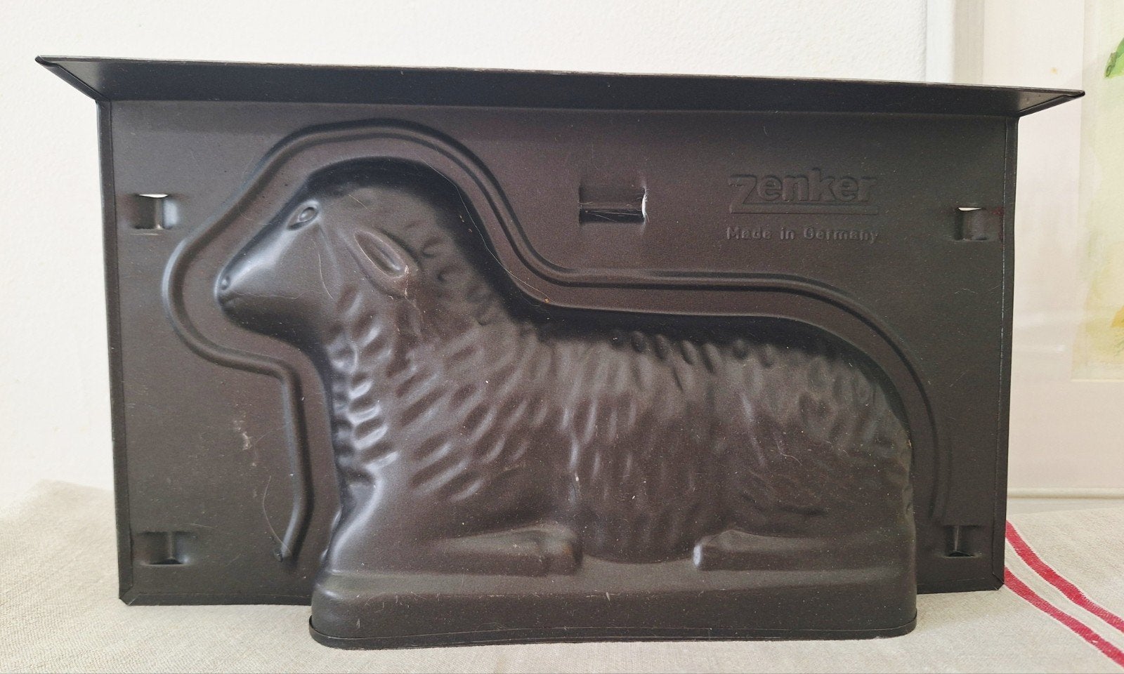 Zenker Bakvorm Chocoladevorm Lam, Ophalen of Verzenden, Zwart, Metaal, Overige merken