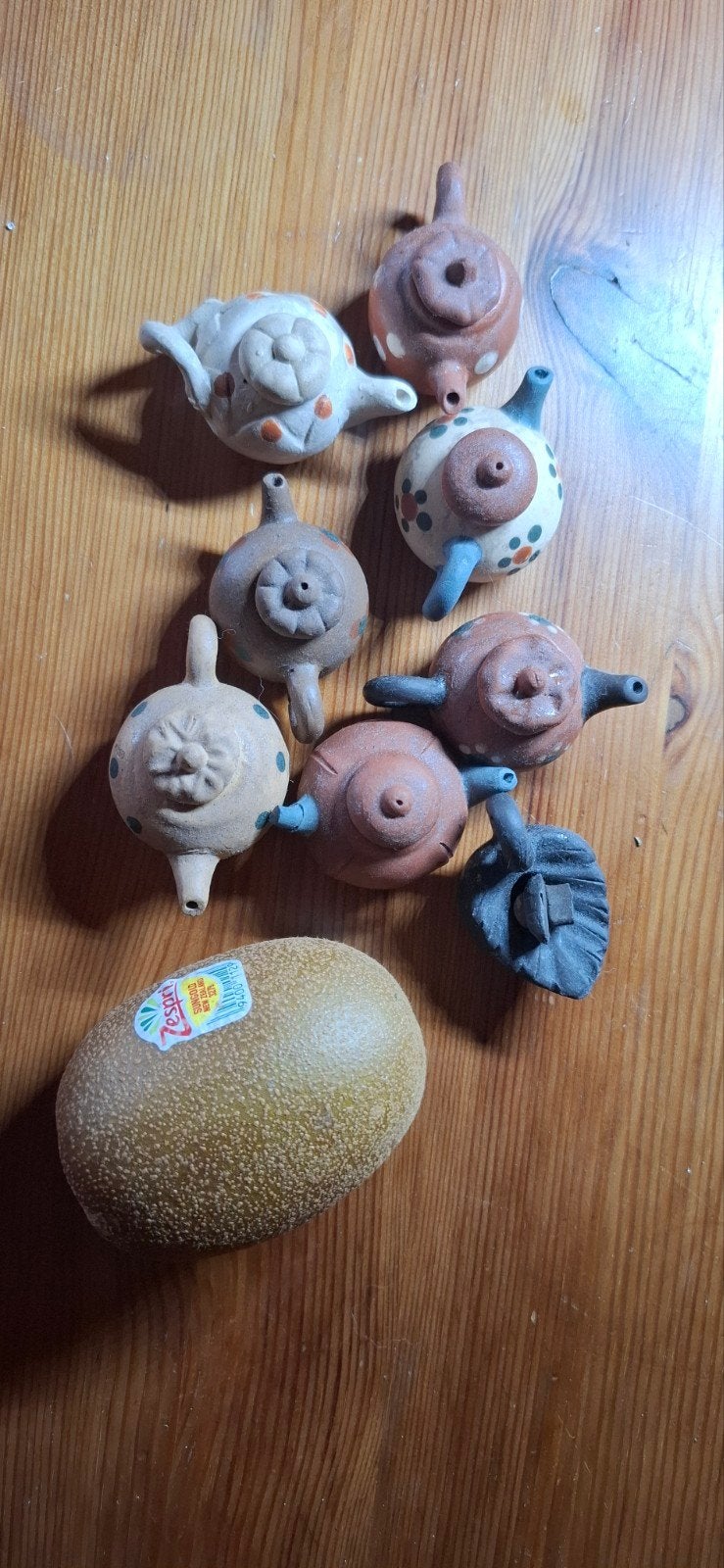 miniatuur theepotjes, Ophalen, Beeldje of Poppetje