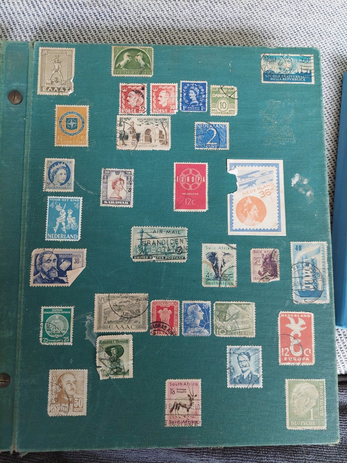 oude postzegels, Postzegels en Munten, Postzegels | Volle albums en Verzamelingen, Ophalen, Nederland en Buitenland