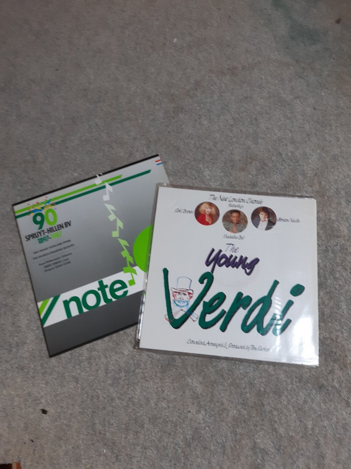 2 Muzikale Elpees: The Young Verdi & Eric Krans Dixieland, Ophalen of Verzenden, Gebruikt, 12 inch