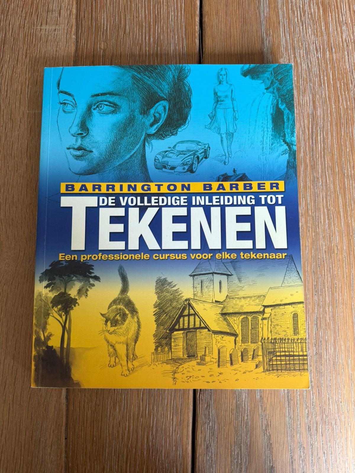 Tekenboek De volledige inleiding tot tekenen, Ophalen of Verzenden, Zo goed als nieuw, Tekenen en Schilderen