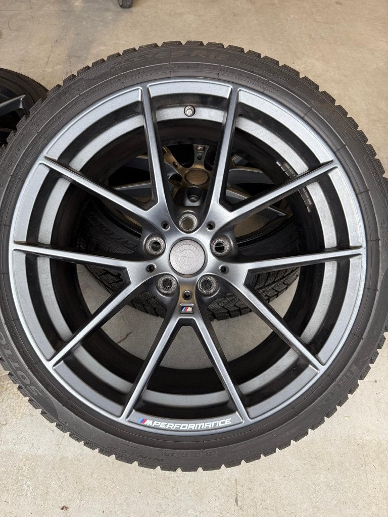 BMW Winterset 3-4 serie G20/21/22/23 M Performance 898M, Gebruikt, 255 mm, Banden en Velgen, Winterbanden