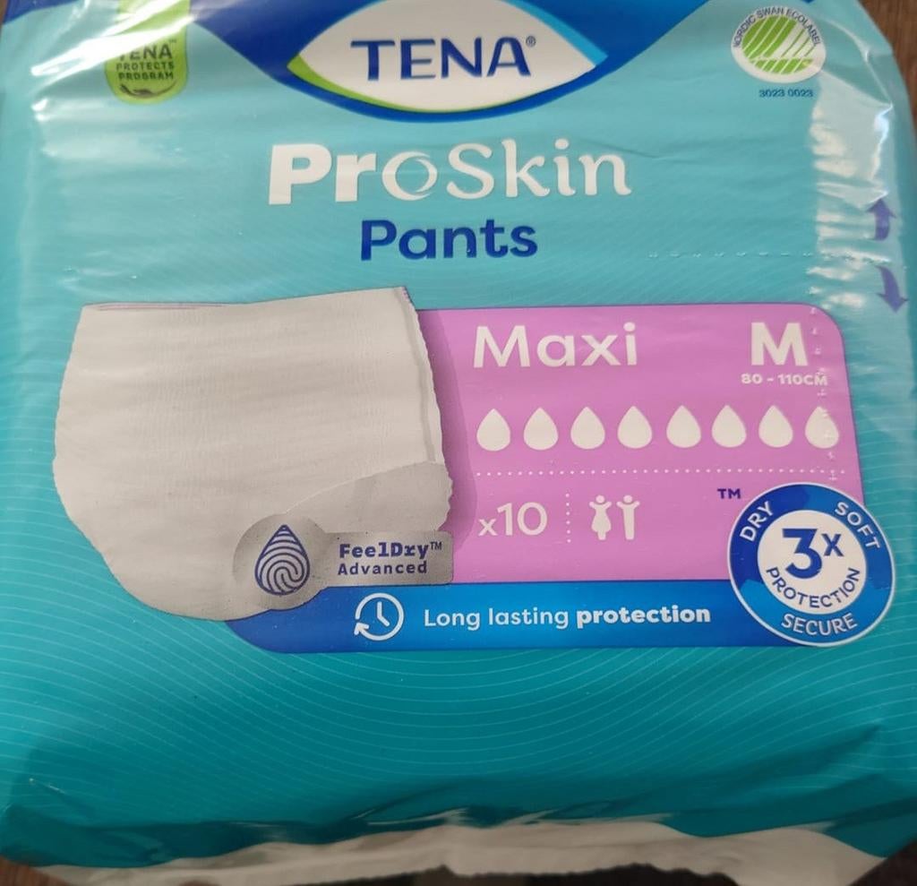 Tena 8 volledige pakken, Ophalen, Boxer
