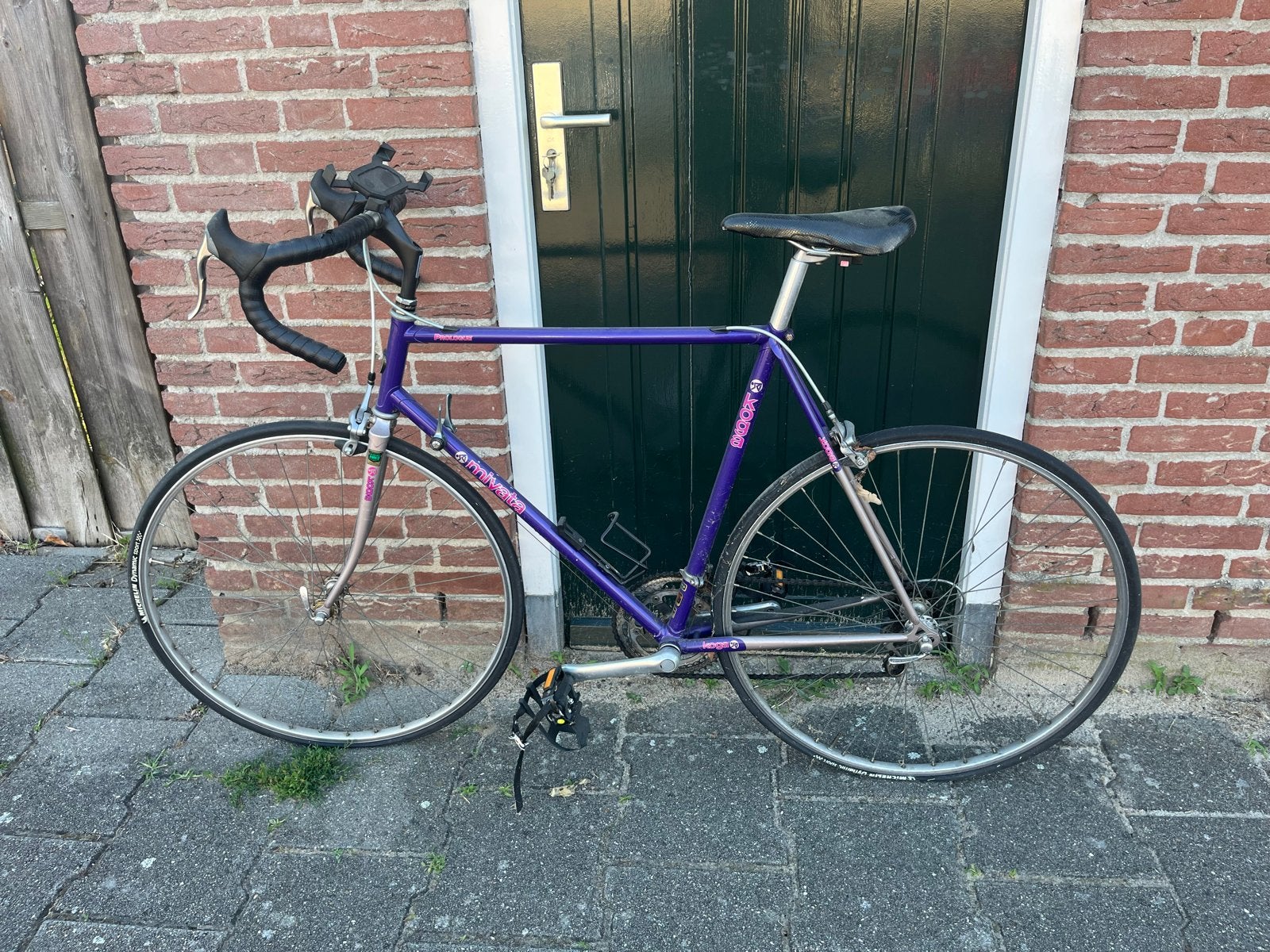 Vintage Koga Miyata racefiets - paars, alles werkt goed, Ophalen of Verzenden, Gebruikt, Koga Miyata