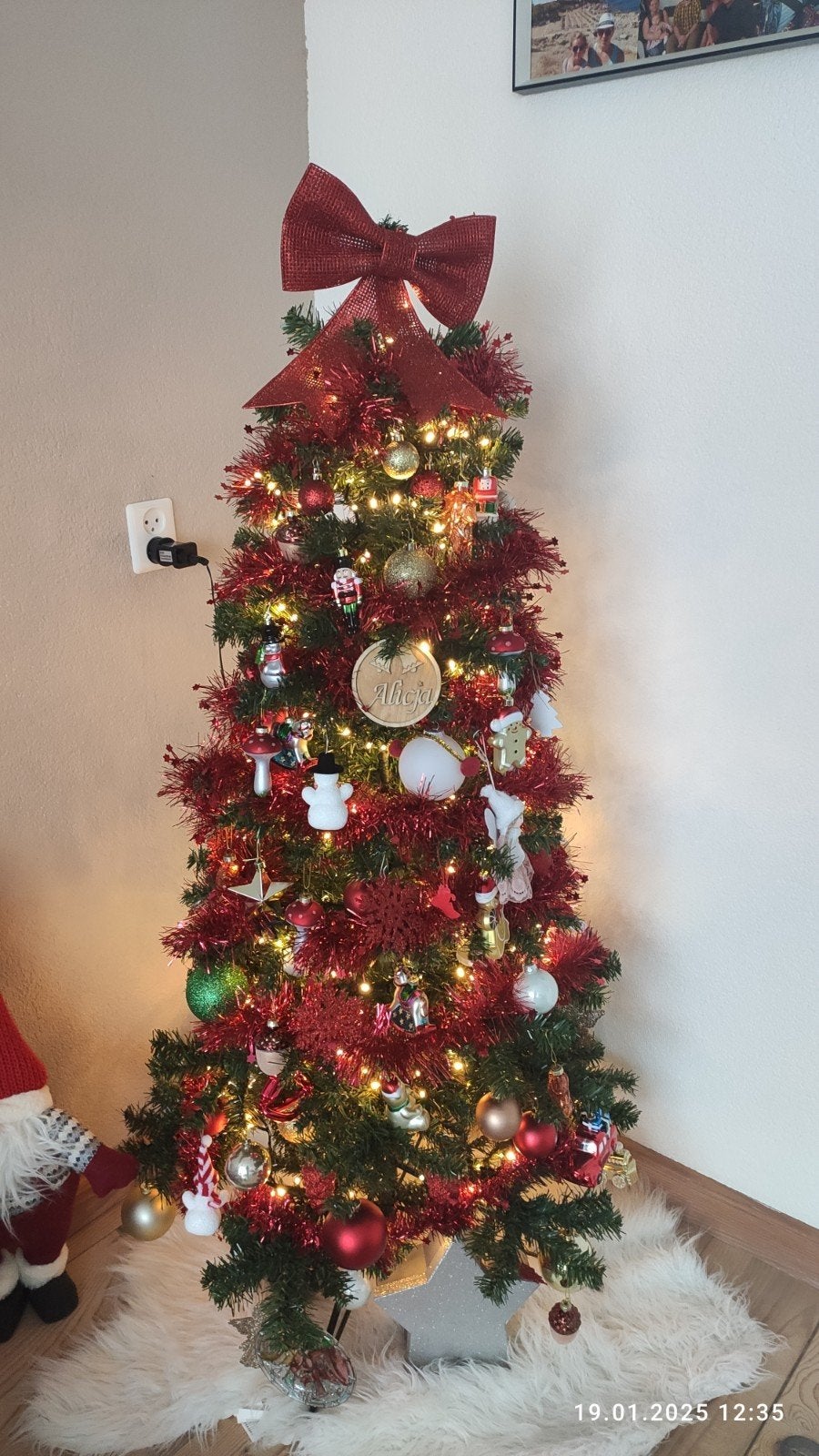 kerstboom 150 cm, Ophalen, Gebruikt
