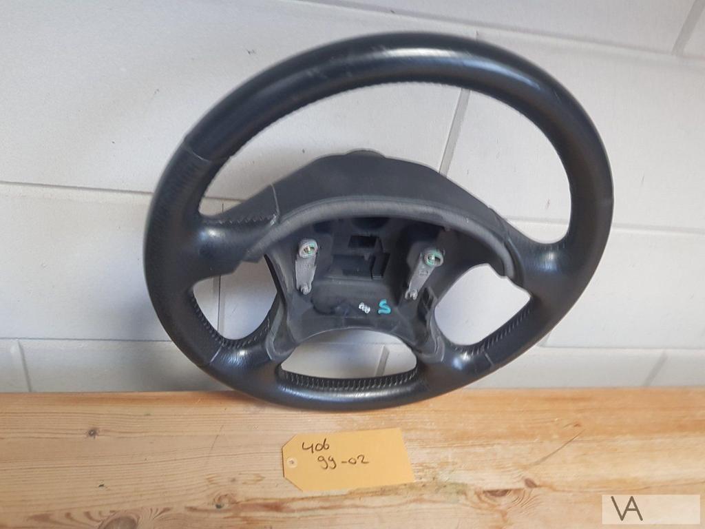 Peugeot 406 coupe zwart lederen stuur 1999 - 2002 €100, Auto-onderdelen, Gebruikt, -, -, Ophalen of Verzenden