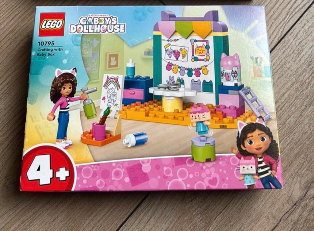 Gabby s dollhouse lego setje ongeopend bouwen 10795  spelen, Ophalen of Verzenden, Zo goed als nieuw