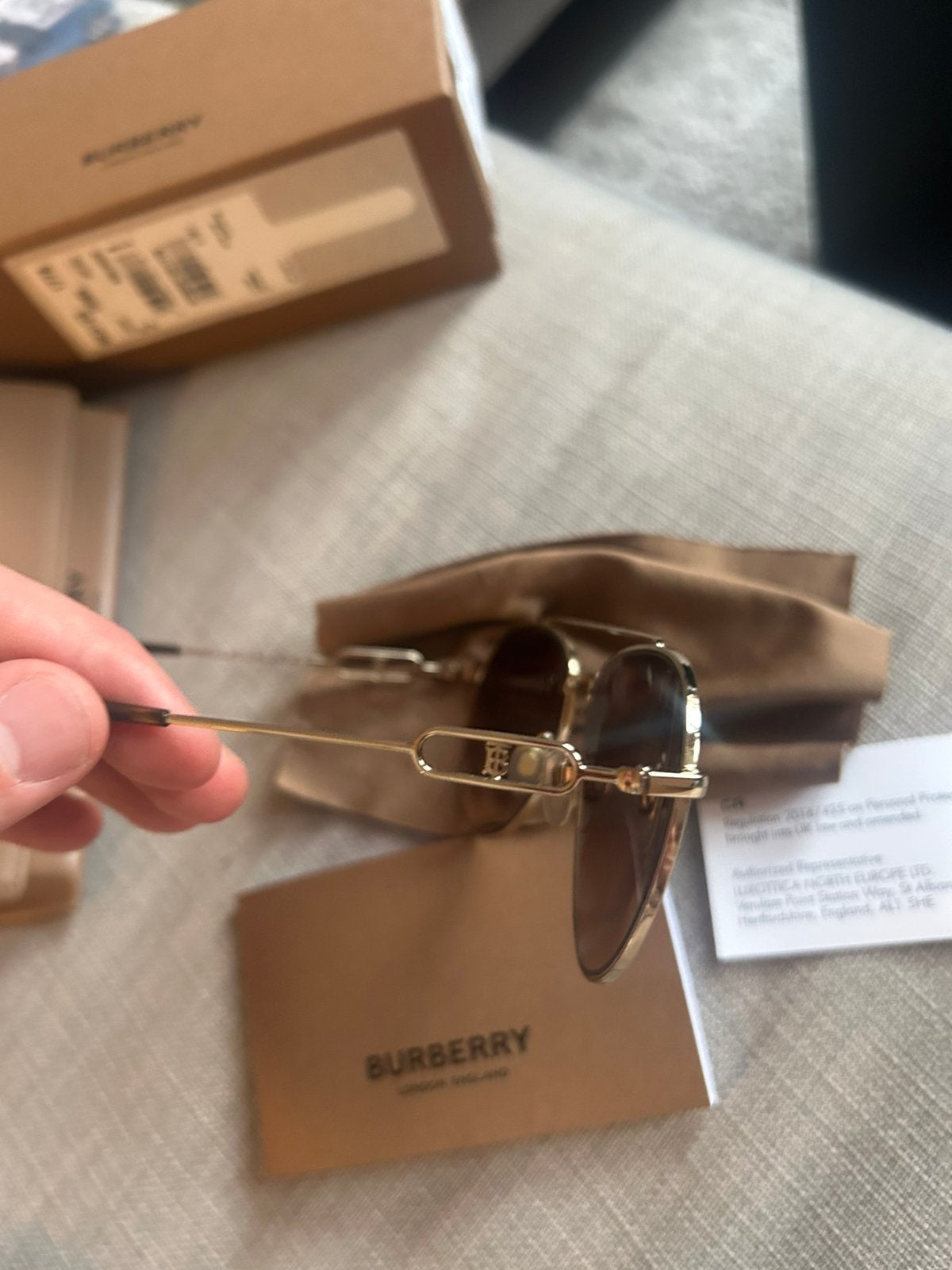 Burberry bril heren vanaf 40 euro, Verzenden, Zo goed als nieuw