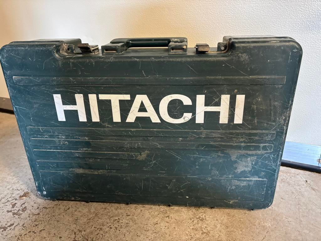 Hitachi breekhamer, Ophalen, Gebruikt