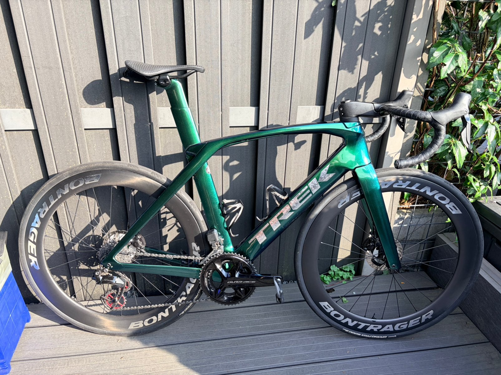 TREK DOMANE SLR7 special Paint /POWERMETER/DURA ACE, Aluminium, Zo goed als nieuw, Meer dan 20 versnellingen, 53 tot 57 cm