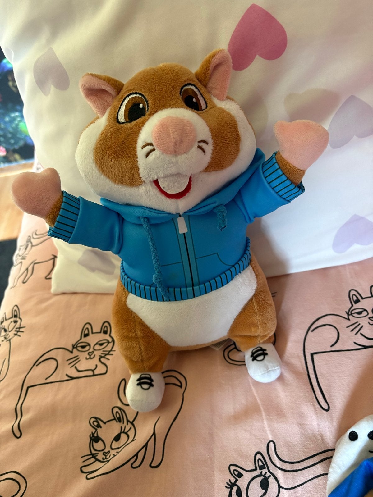 Leuke hamsters - knuffels en rugzakken, Kinderen en Baby's, Speelgoed | Knuffels en Pluche, Gebruikt, Hamster, Ophalen of Verzenden