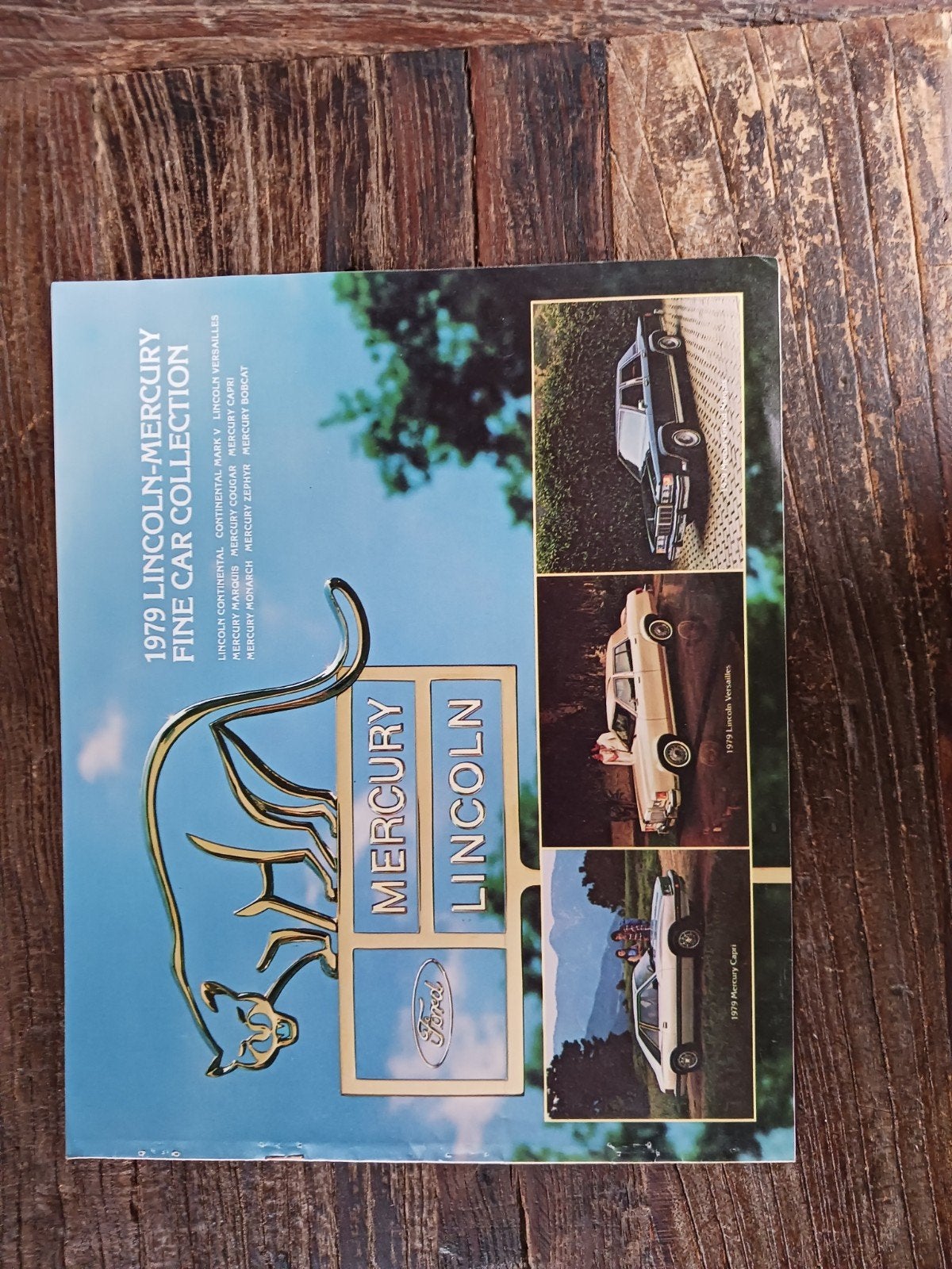 Mercury Lincoln folder 1979, Ophalen of Verzenden, Gelezen, Overige merken