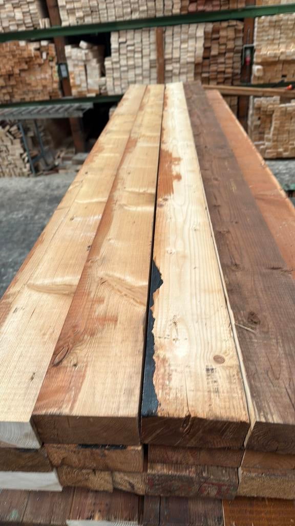 Balkhout  5,5x11,5 lengte 245, Tuin en Terras, Palen, Balken en Planken, Ophalen of Verzenden, Gebruikt, Minder dan 180 cm, Palen