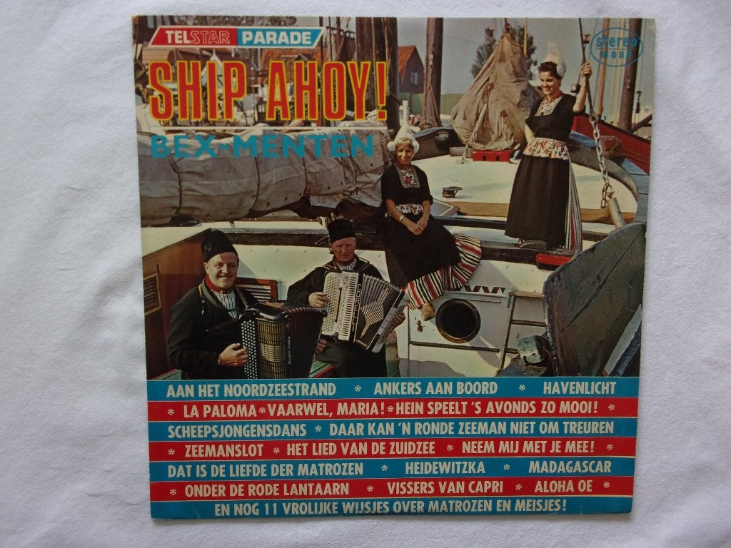 Bex Menten - Ship ahoy LP, LP, Gebruikt, Ophalen of Verzenden, Levenslied of Smartlap