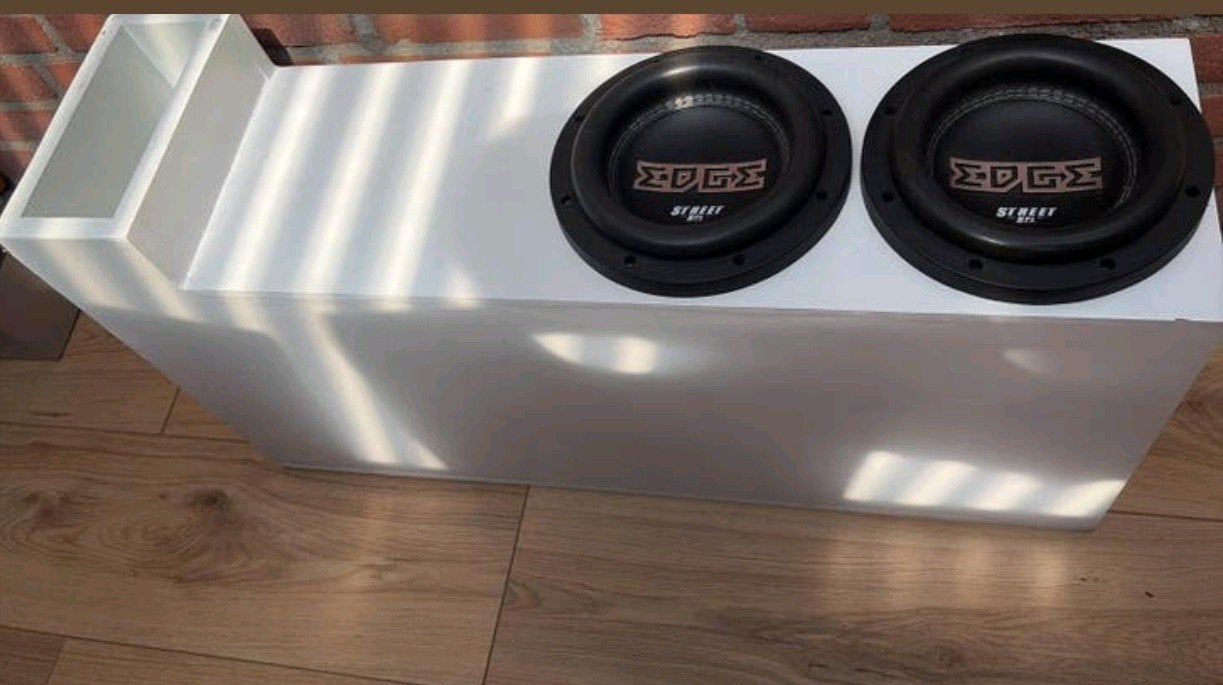 Edge street spl subwoofer met kist
Subwoofer, Auto diversen, Autospeakers, Ophalen, Zo goed als nieuw