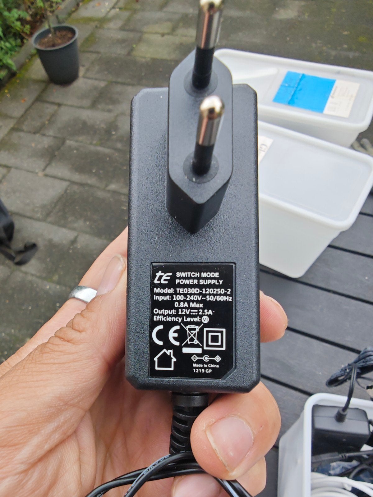 adapter 12V 2.5A, Ophalen of Verzenden, Zo goed als nieuw