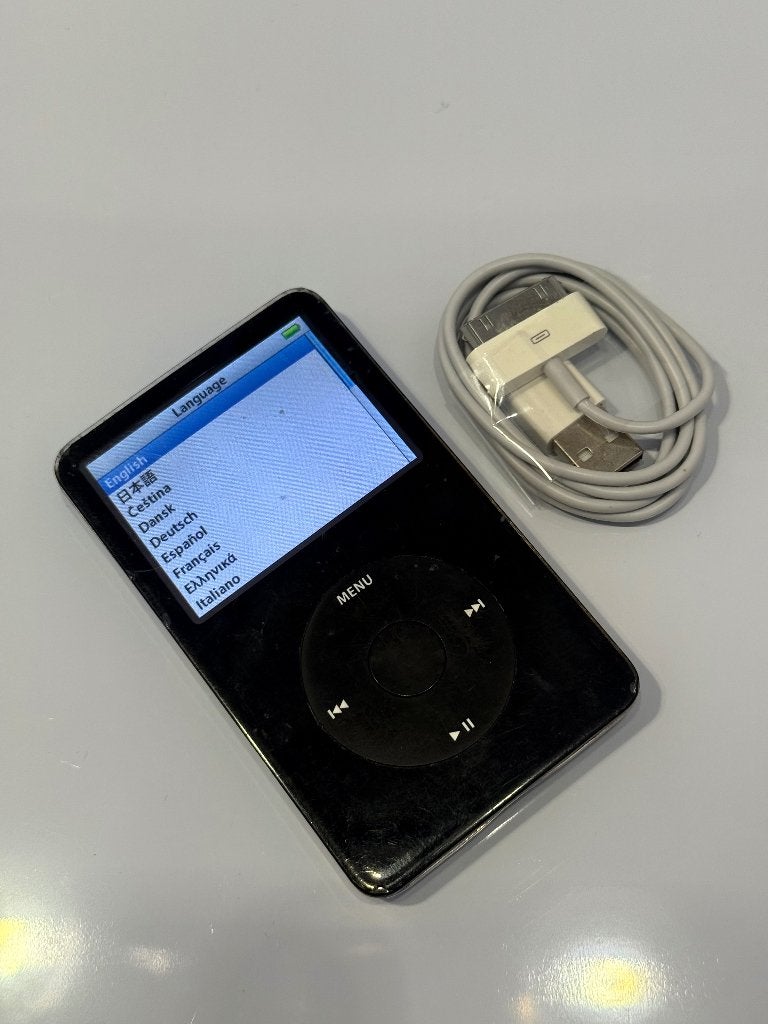 Apple iPod Classic 5.5 Zwart 30GB Wolfson DAC, 40 GB en meer, Gebruikt, Ophalen of Verzenden, Overige kleuren