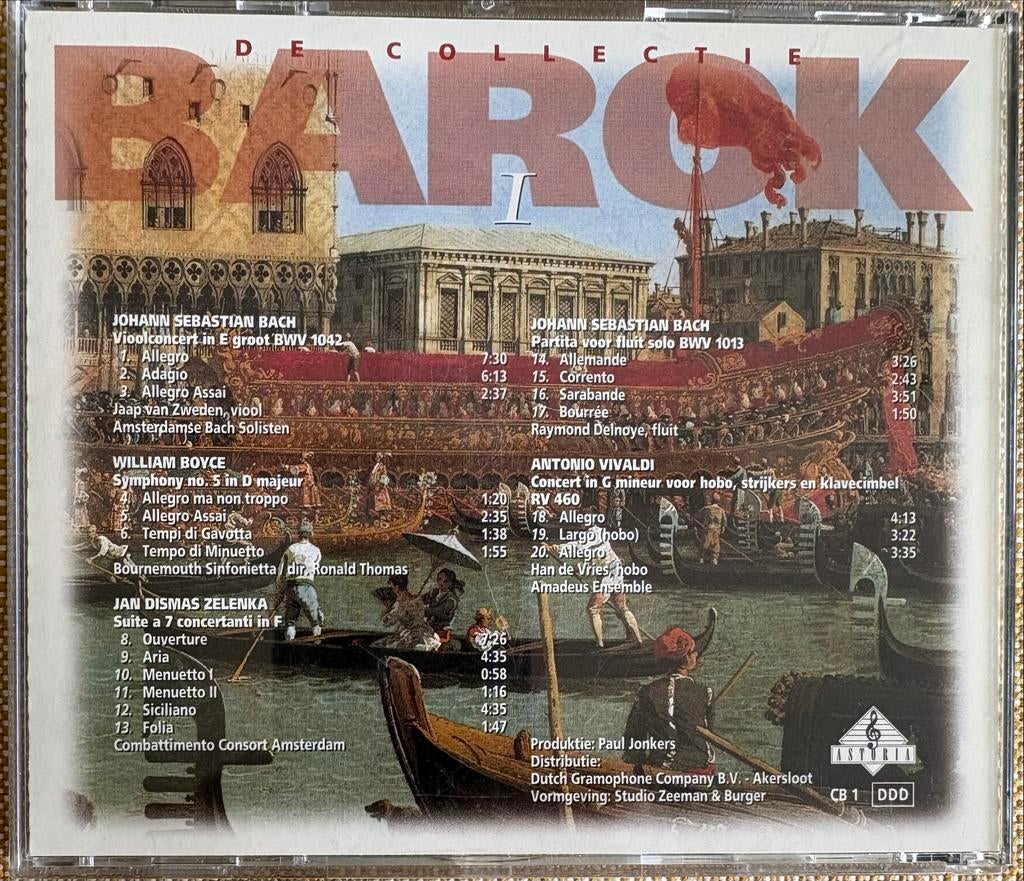Barok -De Collectie - 10 CD's, Cd's en Dvd's, Cd's | Klassiek, Boxset, Ophalen of Verzenden, Zo goed als nieuw, Orkest of Ballet