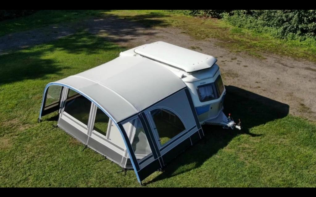 Fortex Aronde voortent voor hefdak caravans., Caravans en Kamperen, Ophalen, Zo goed als nieuw