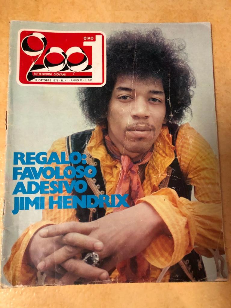 3 Italiaanse Jimi Hendrix tijdschriften Michael Jackson Ciao, Boeken, Ophalen of Verzenden, Gelezen, Genre of Stijl