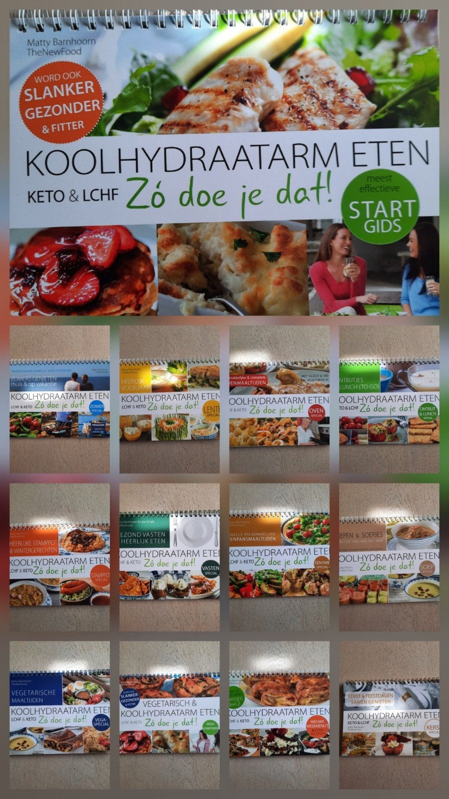 13x Koolhydraatarm eten, zo doe je dat! - Matty Barnhoorn

-, Ophalen of Verzenden, Zo goed als nieuw, Gezond koken