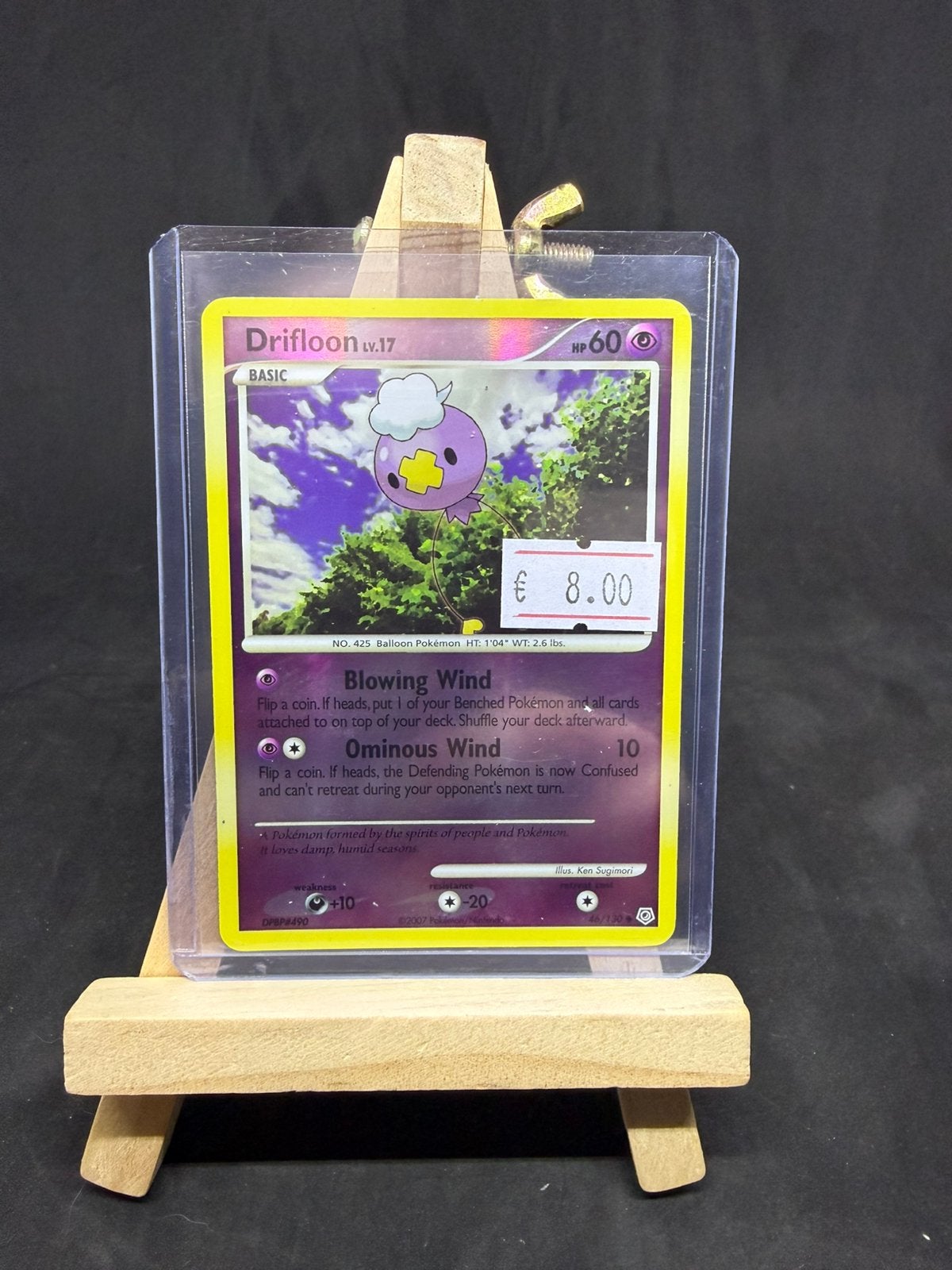 Drifloon lv.17 46/130 reverse holo nm/exc+, Ophalen of Verzenden, Zo goed als nieuw