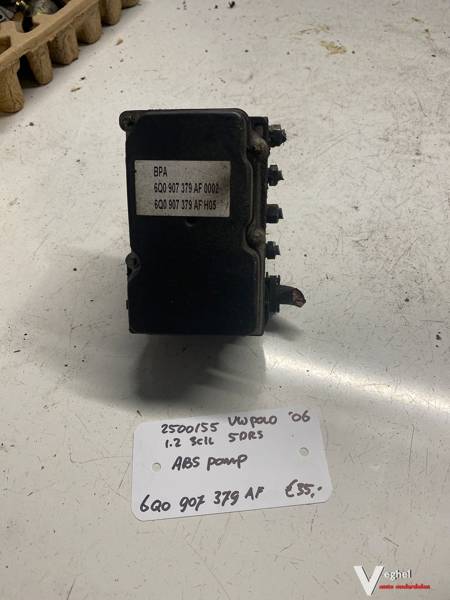 Vw Polo 1.2 3cil 5 drs 2006 2500155 ABS Pomp 6Q0907379 AF