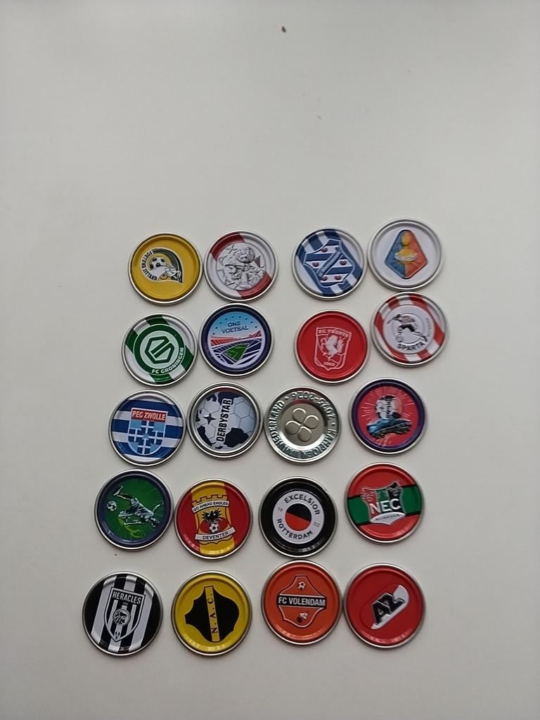 Voetbalcluppies: Ruilen of Kopen (Feyenoord, PSV, nr. 10), Ophalen of Verzenden, Zo goed als nieuw, Feyenoord, Poster, Plaatje of Sticker