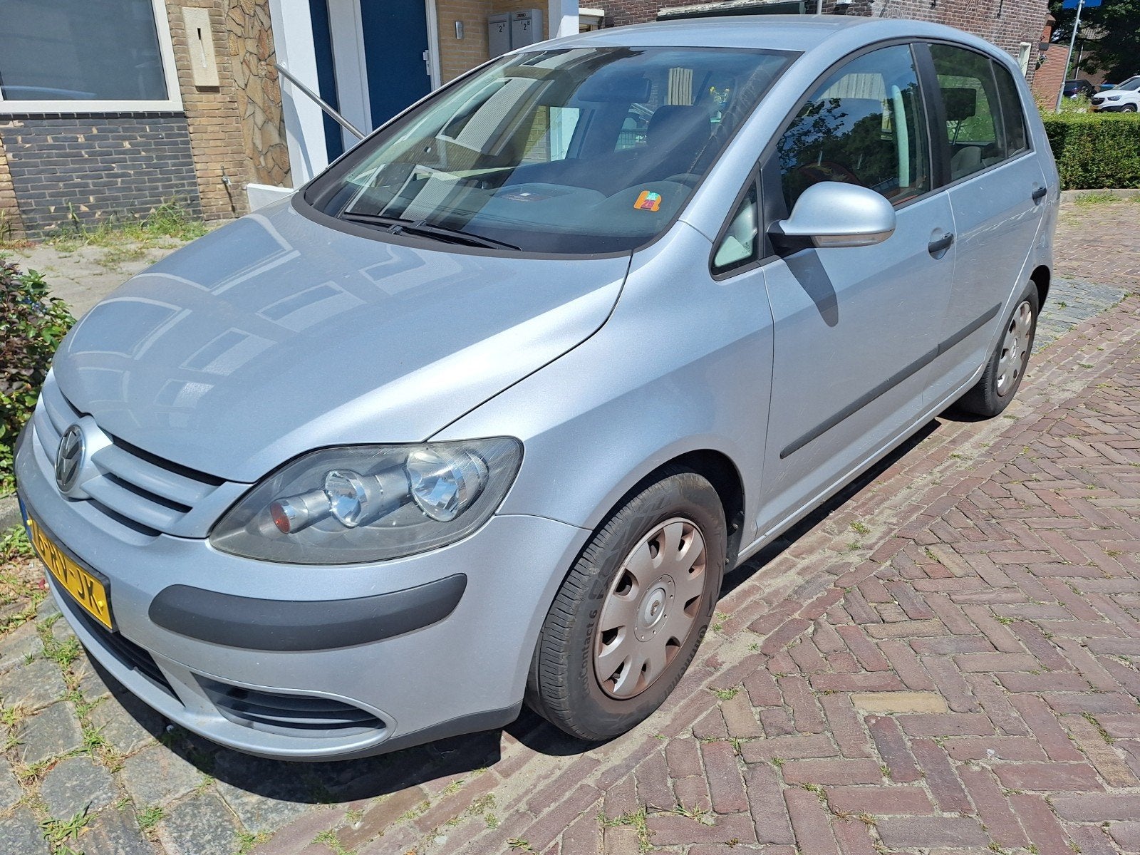 Volkswagen Golf Plus 1.4 16V 55KW 2005 Grijs, Auto's, Volkswagen, 74 pk, 680 kg, 4 cilinders, Handgeschakeld
