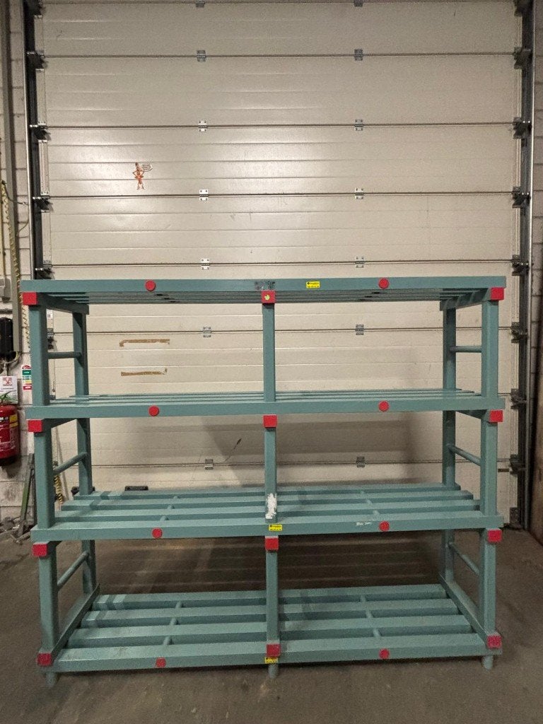 REA kunststof stelling 195x40x170, Ophalen, Zo goed als nieuw
